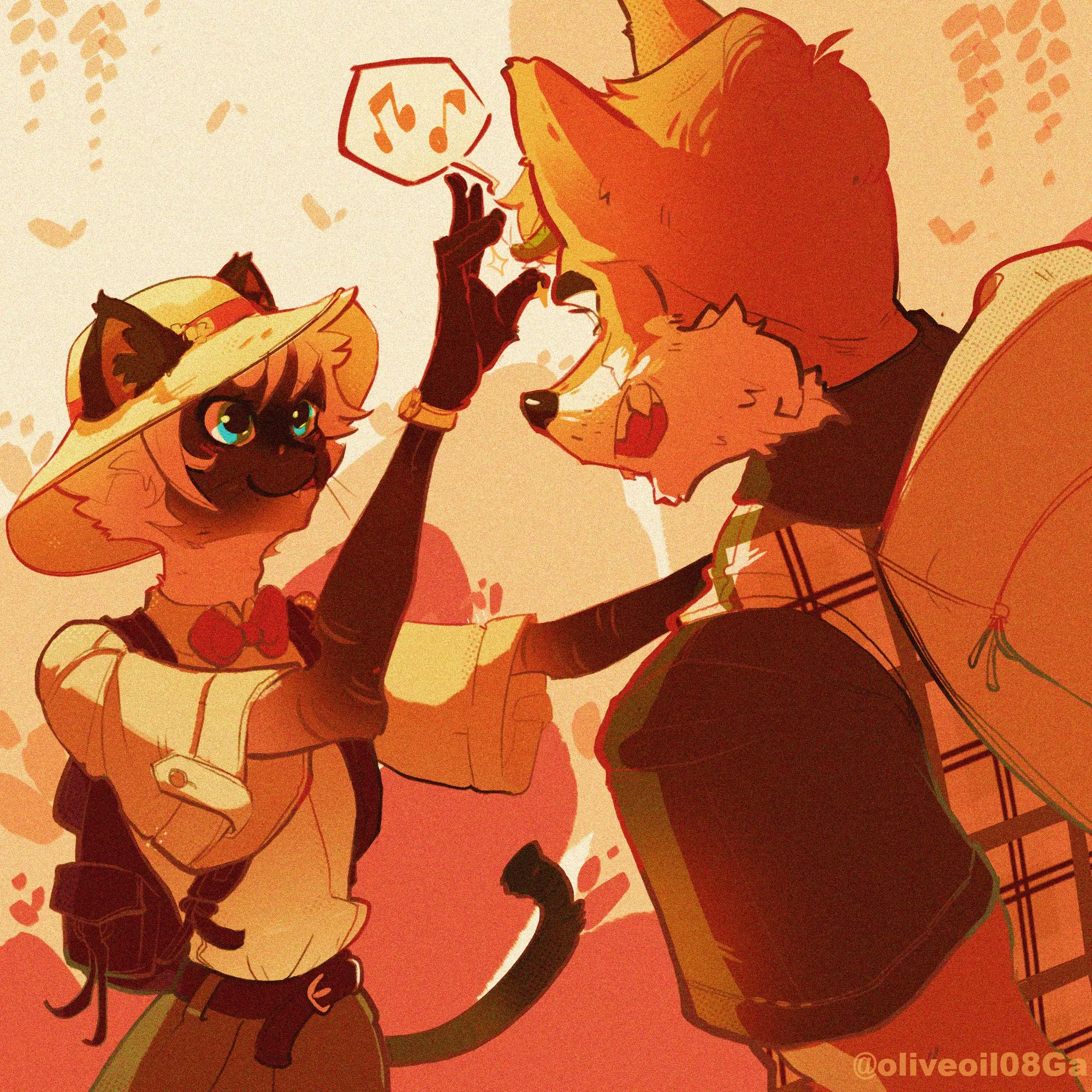 That's my first furry art, and my first art here. Hope u guys enjoy [art by me]