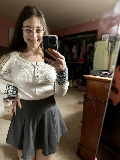 They’re poking through waffle material. Hot dang lol