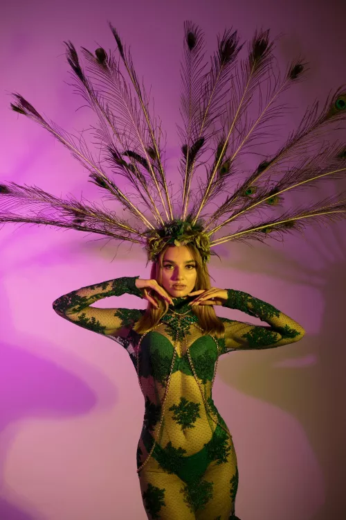 This blue-haired girl is open to your suggestions