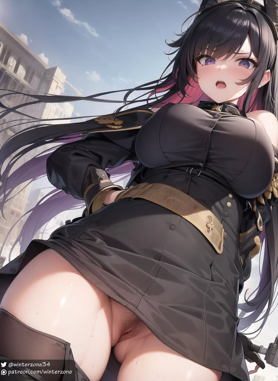 This dress is so short. Stop looking