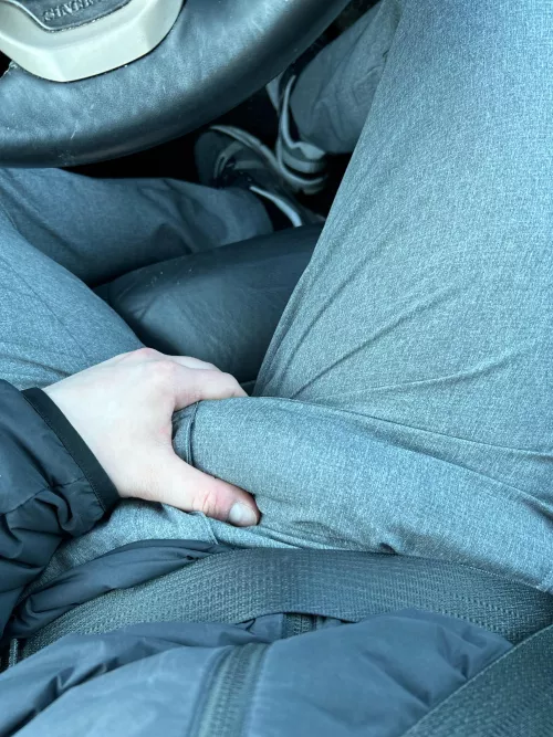 Tough to go grocery shopping like this