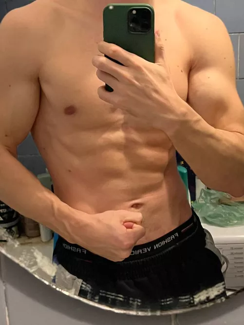 Worship my body after shower