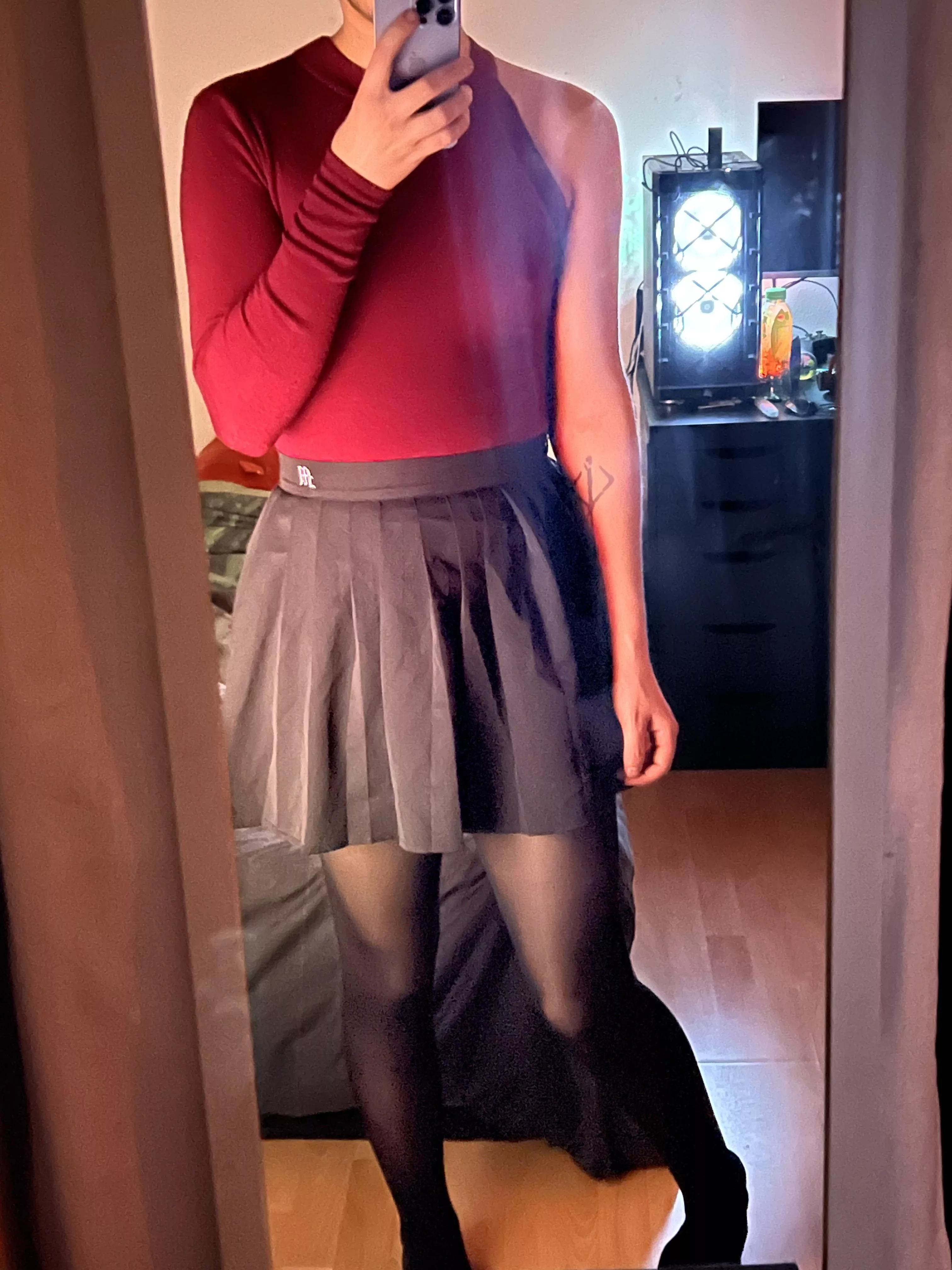 You can never go wrong with a pleated skirt, right?