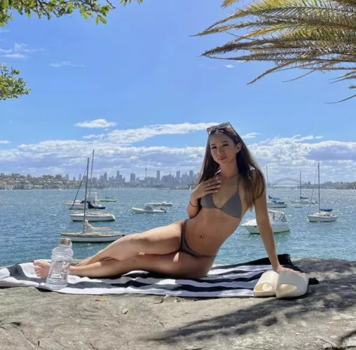 A date at the beach?