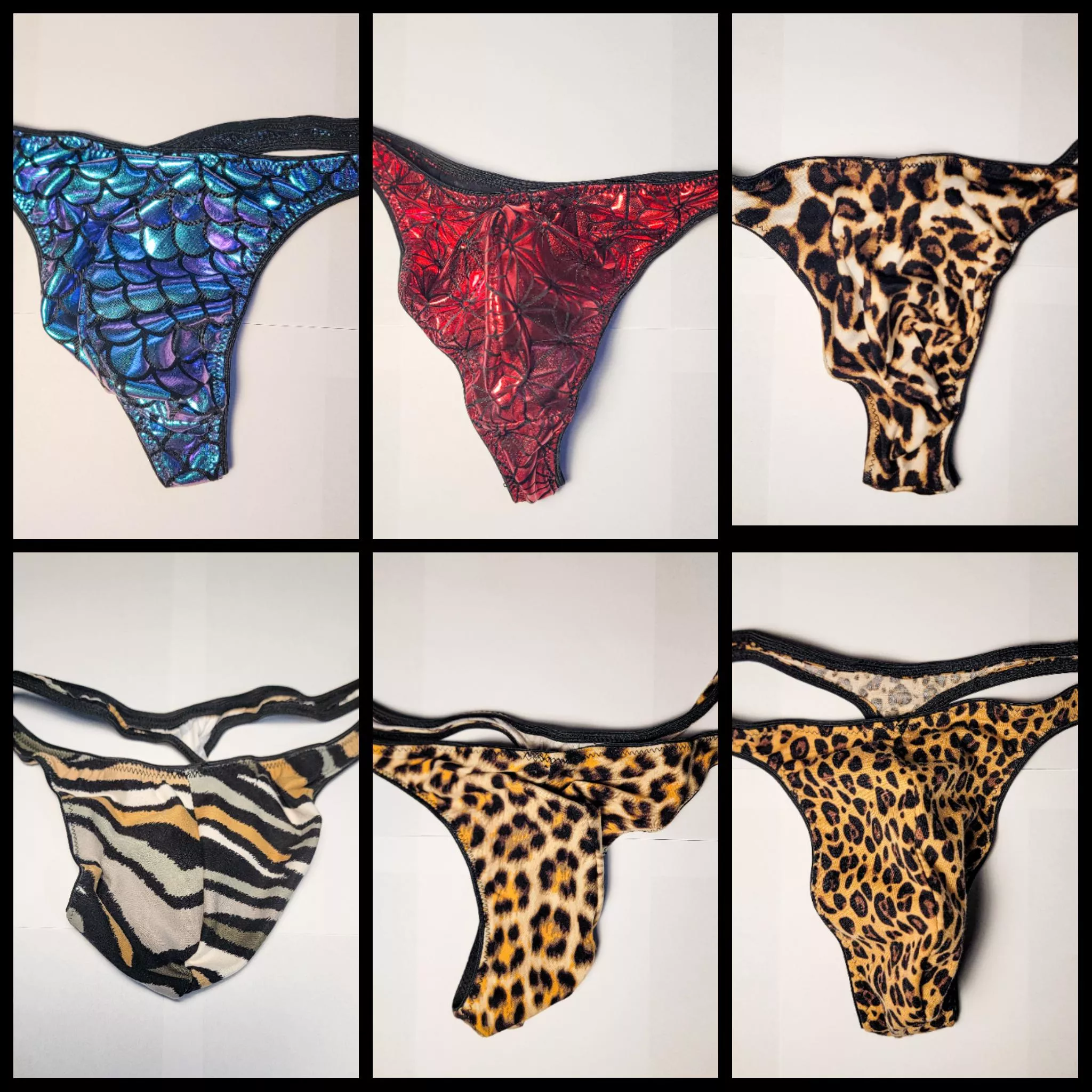 A few cute thongs I've made recently.