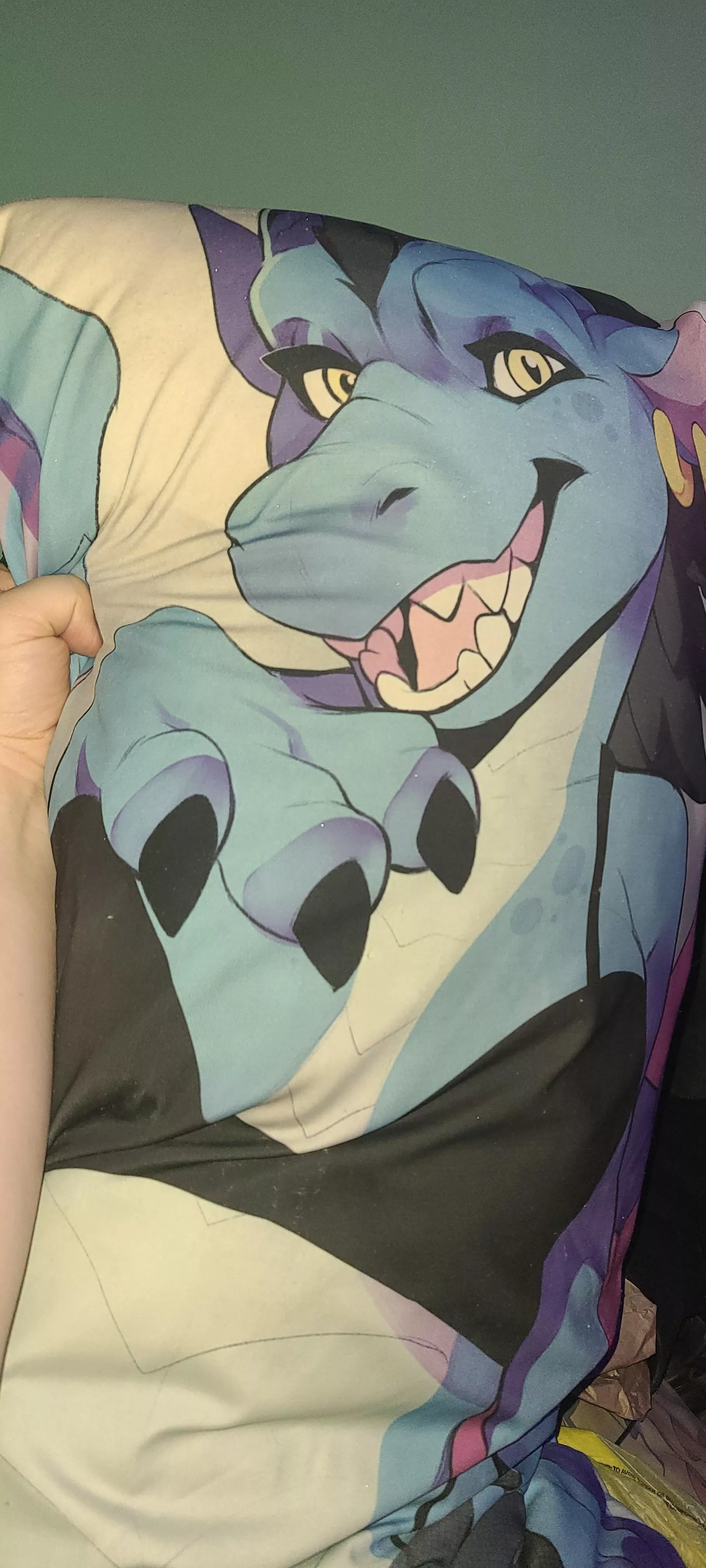 A friend sent me this image and I would like to know what body pillow this is. Link to it on website or original art is what I'm looking for