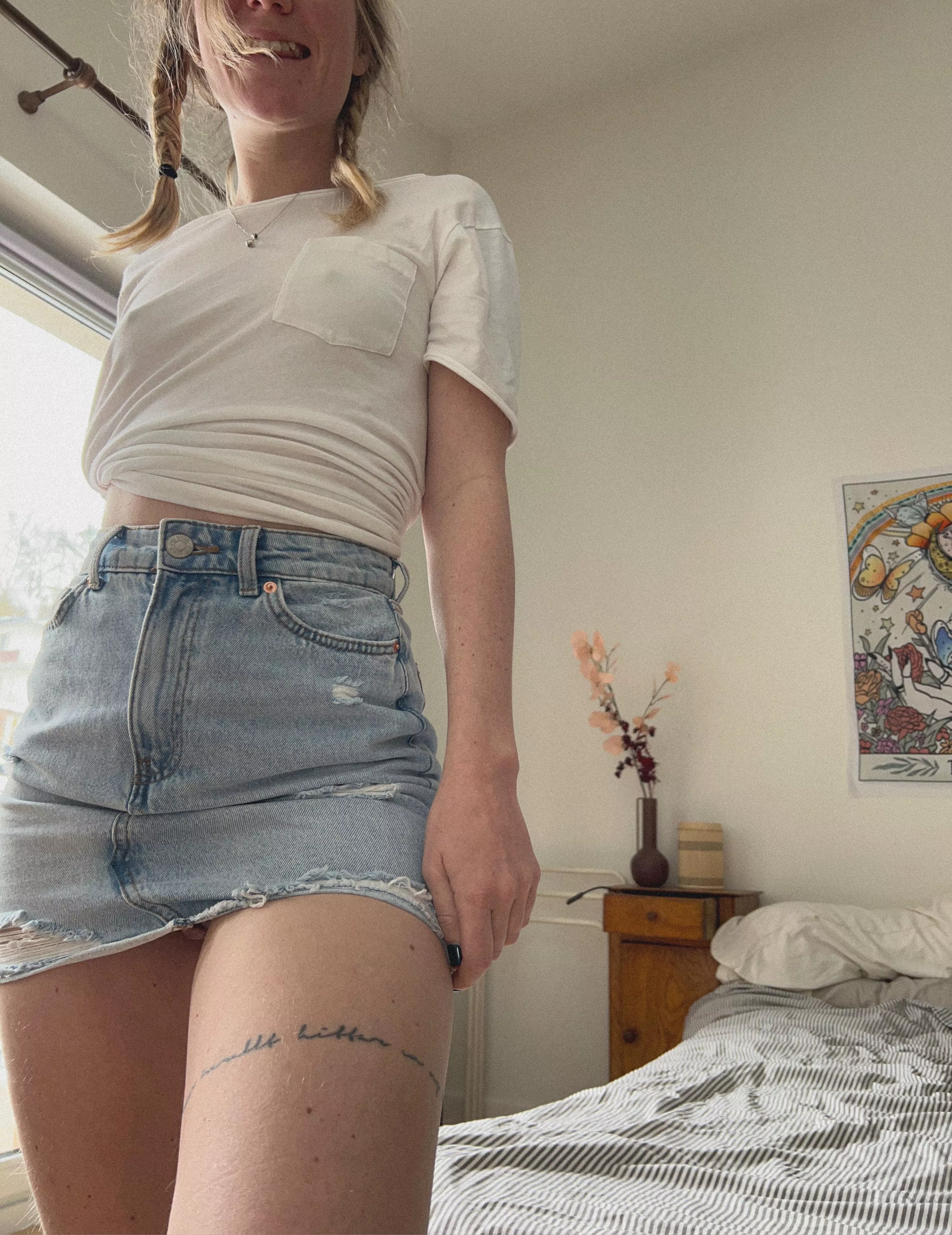 Braless and panties less