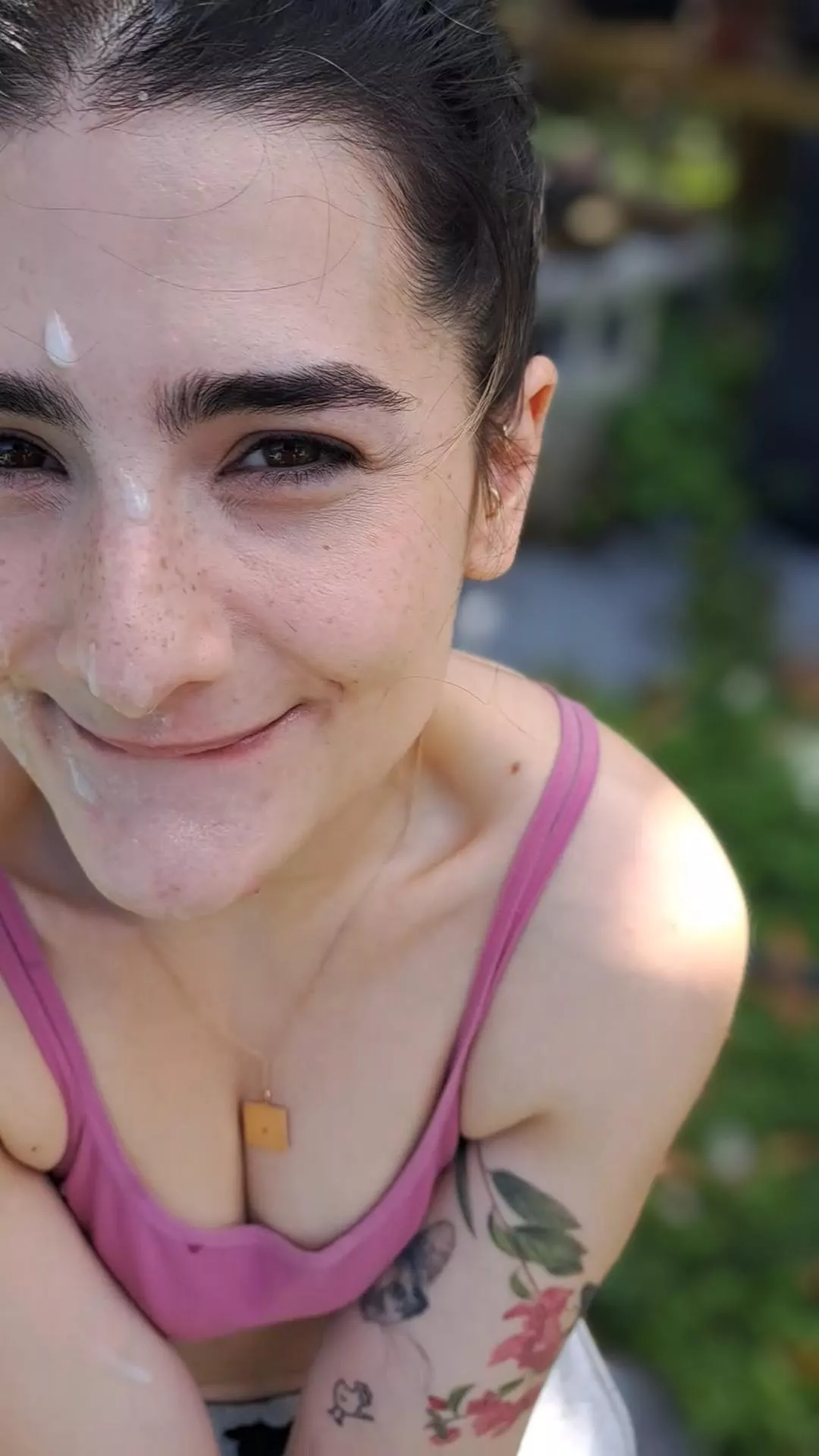 Cum, Freckles, and the Outdoors