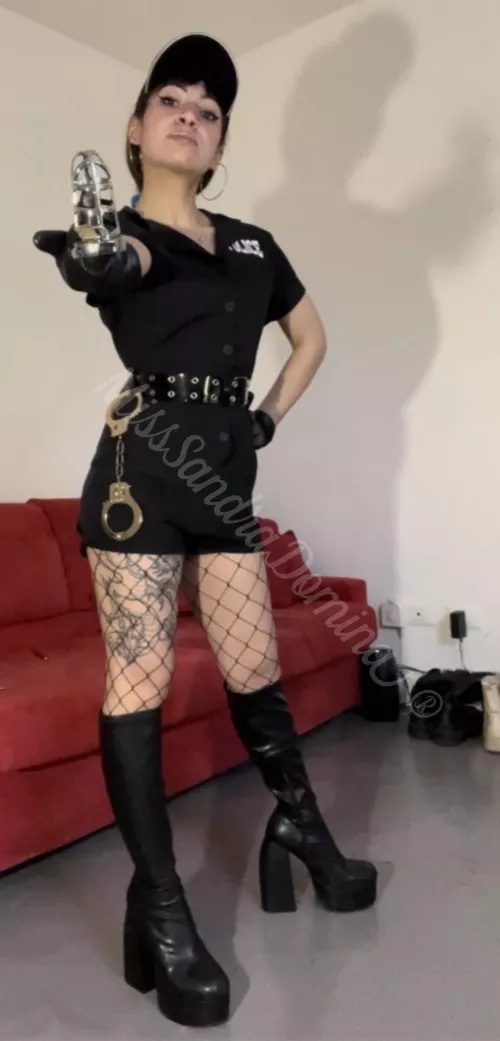 Directly from beta shrimp patrol I have been called for a violation of article 19 comma 3 that states all beta cocks must be locked and follow reinforced mental chastity training