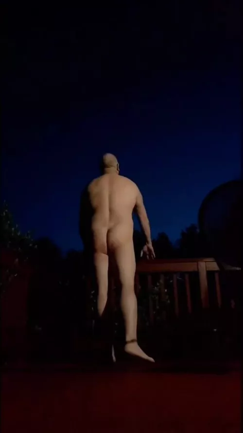 Early Morning on a Deck