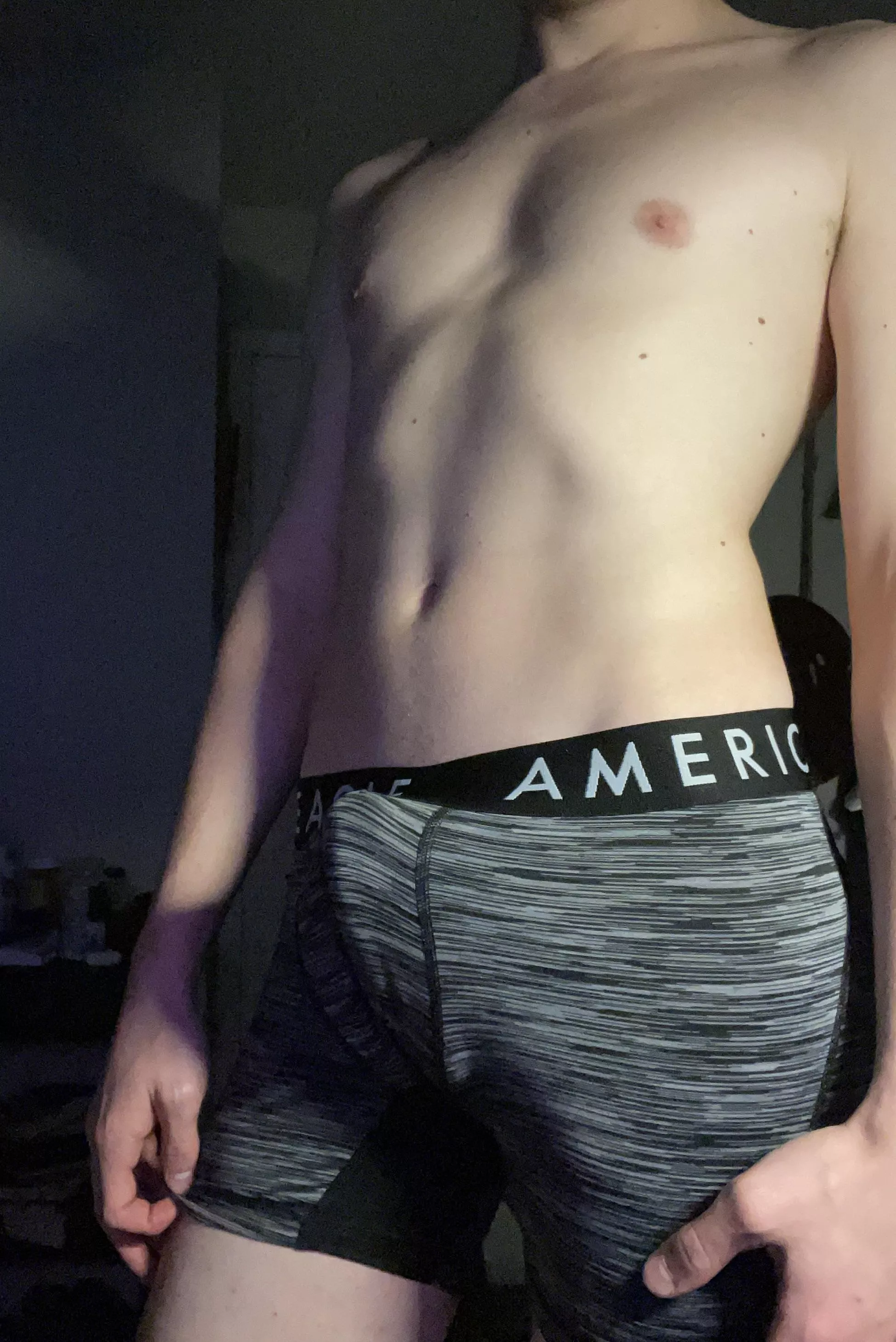 I put my underwear on just to post here