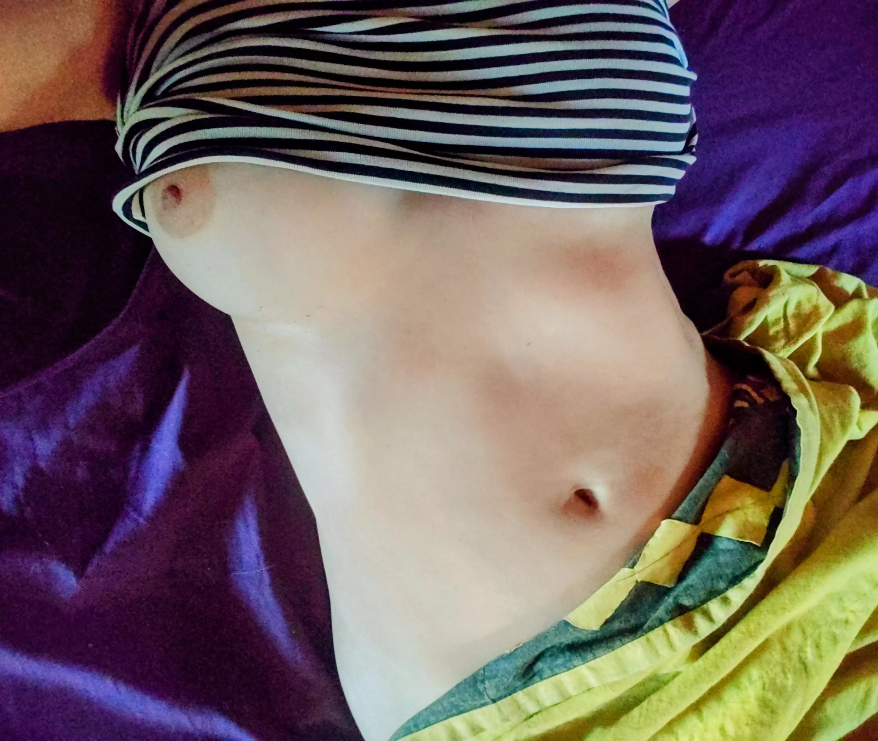 If you woke up beside me...