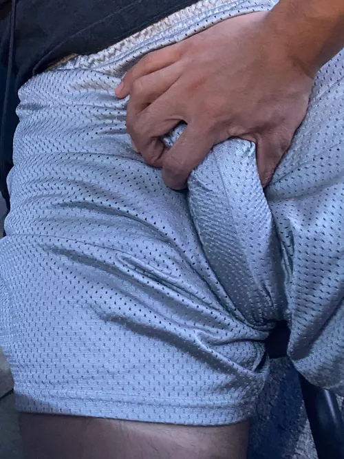 I’m always groping him