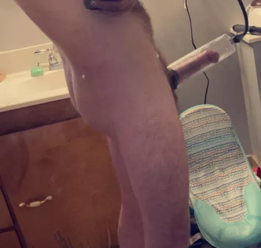 Just started want that girth.