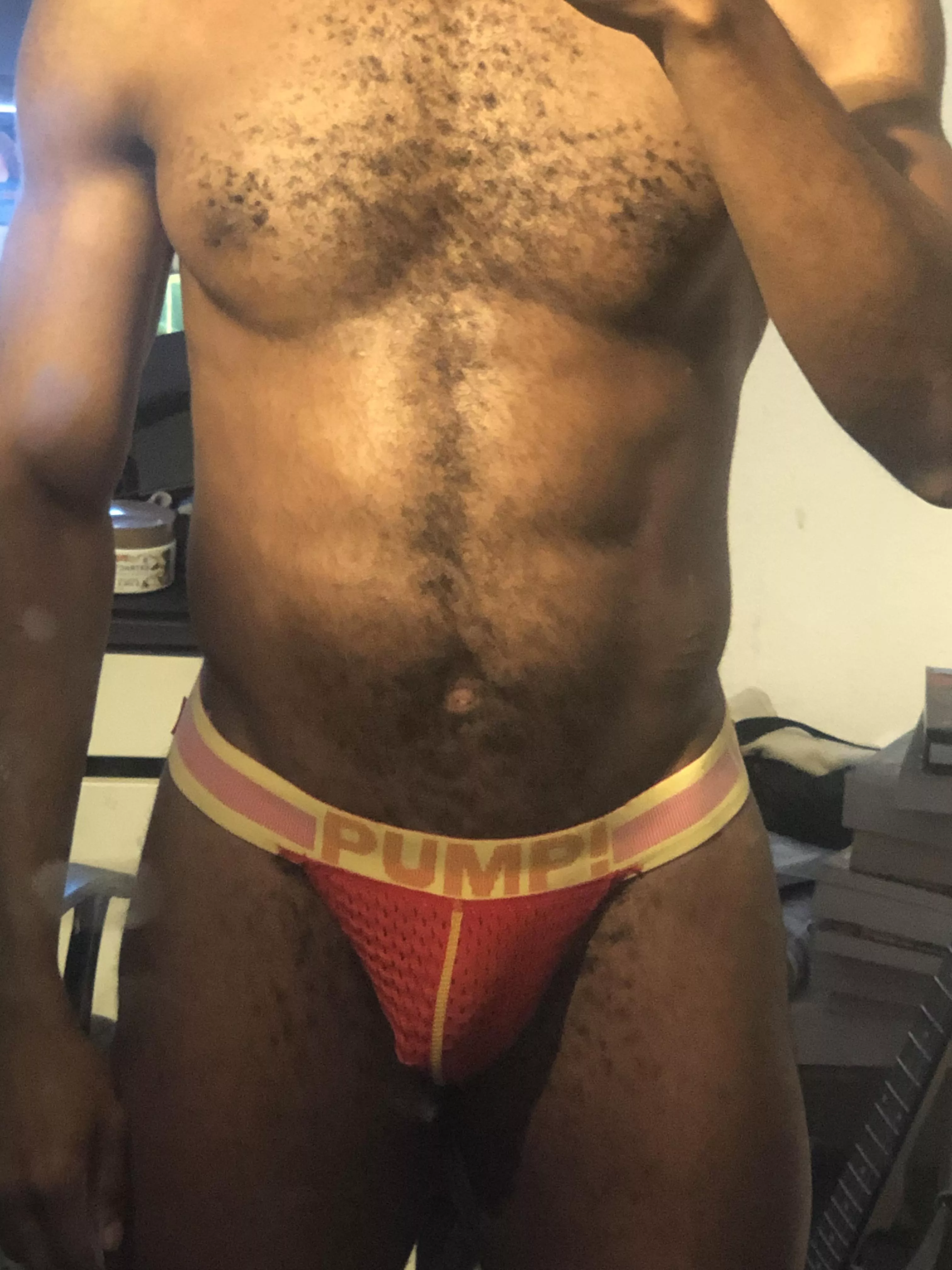 me and my sweaty gym jockstrap