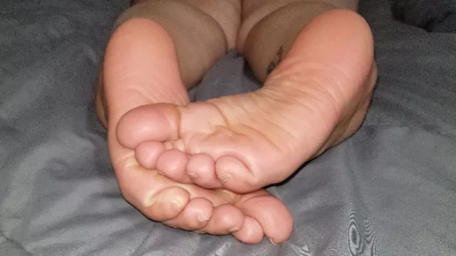 Meaty wrinkled sole on top of meaty wrinkled sole. Where are you finishing?