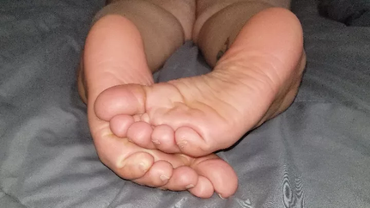 Meaty wrinkled sole on top of meaty wrinkled sole. Where are you finishing?