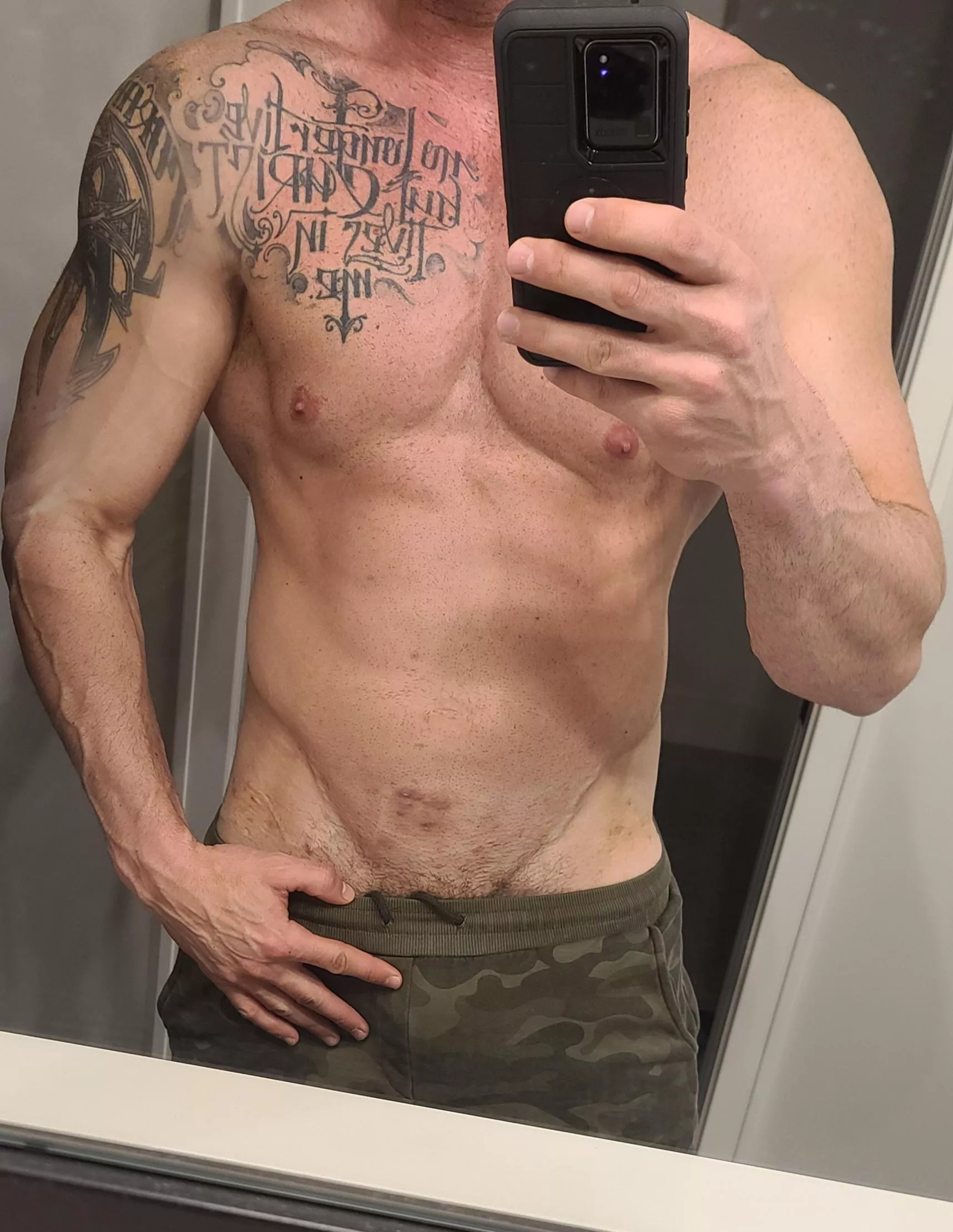 Neighborhood Dad after the gy(m)