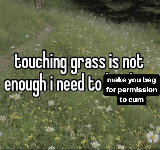 Nothing better than hearing a subby boy whimpering and begging😩