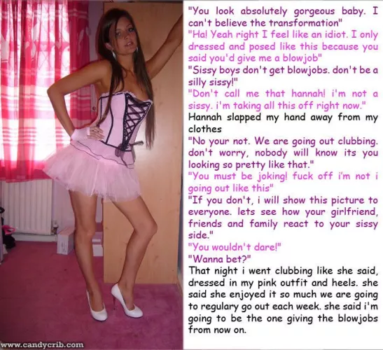 Perfect little bitch! 💖👠💄👗