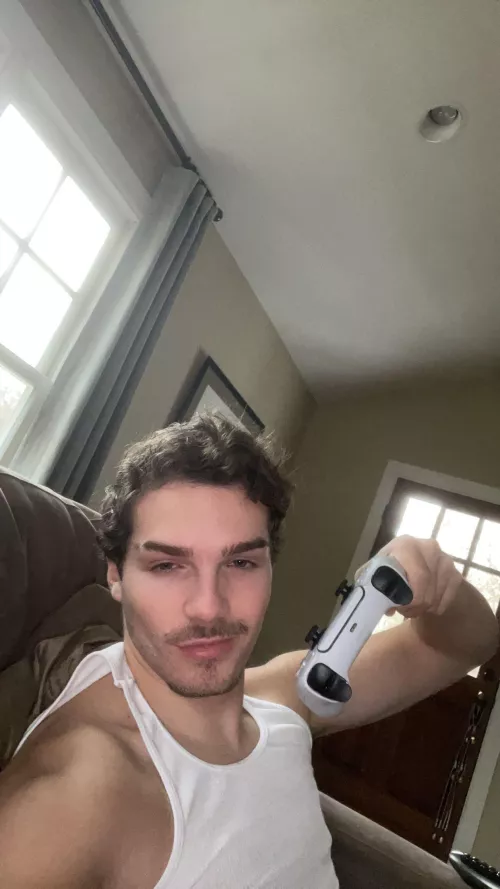 Playing on my ps5 at home hits different