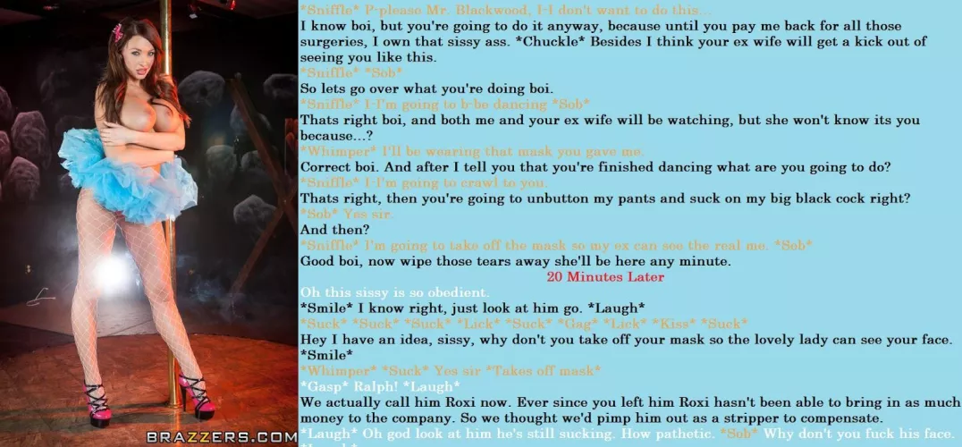 Suck the dick while your ex watches... 💄💋👠