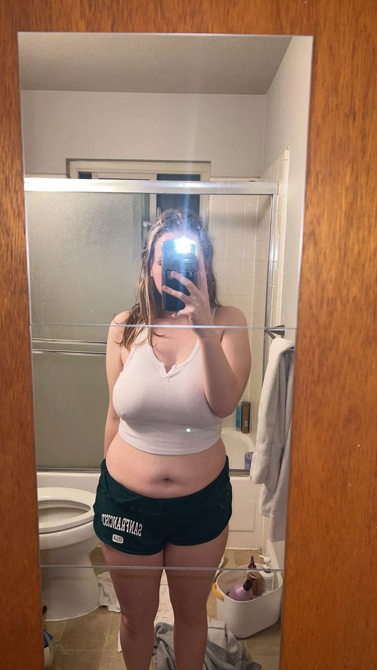 The girls wanted to say hi