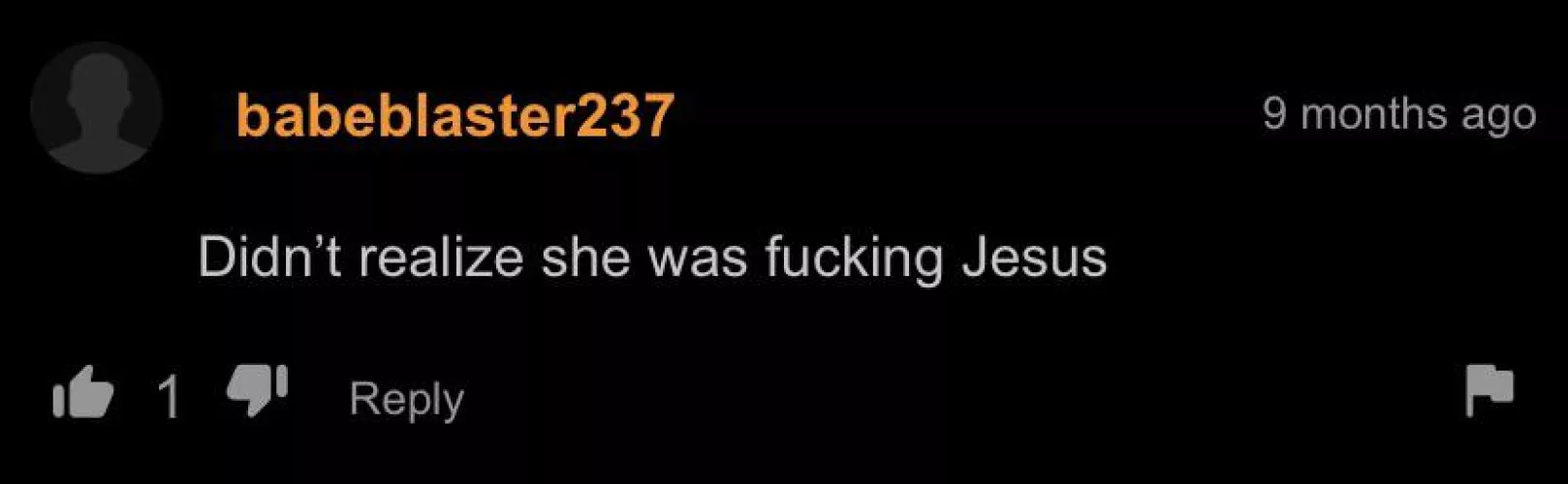 The lord has entered the chat