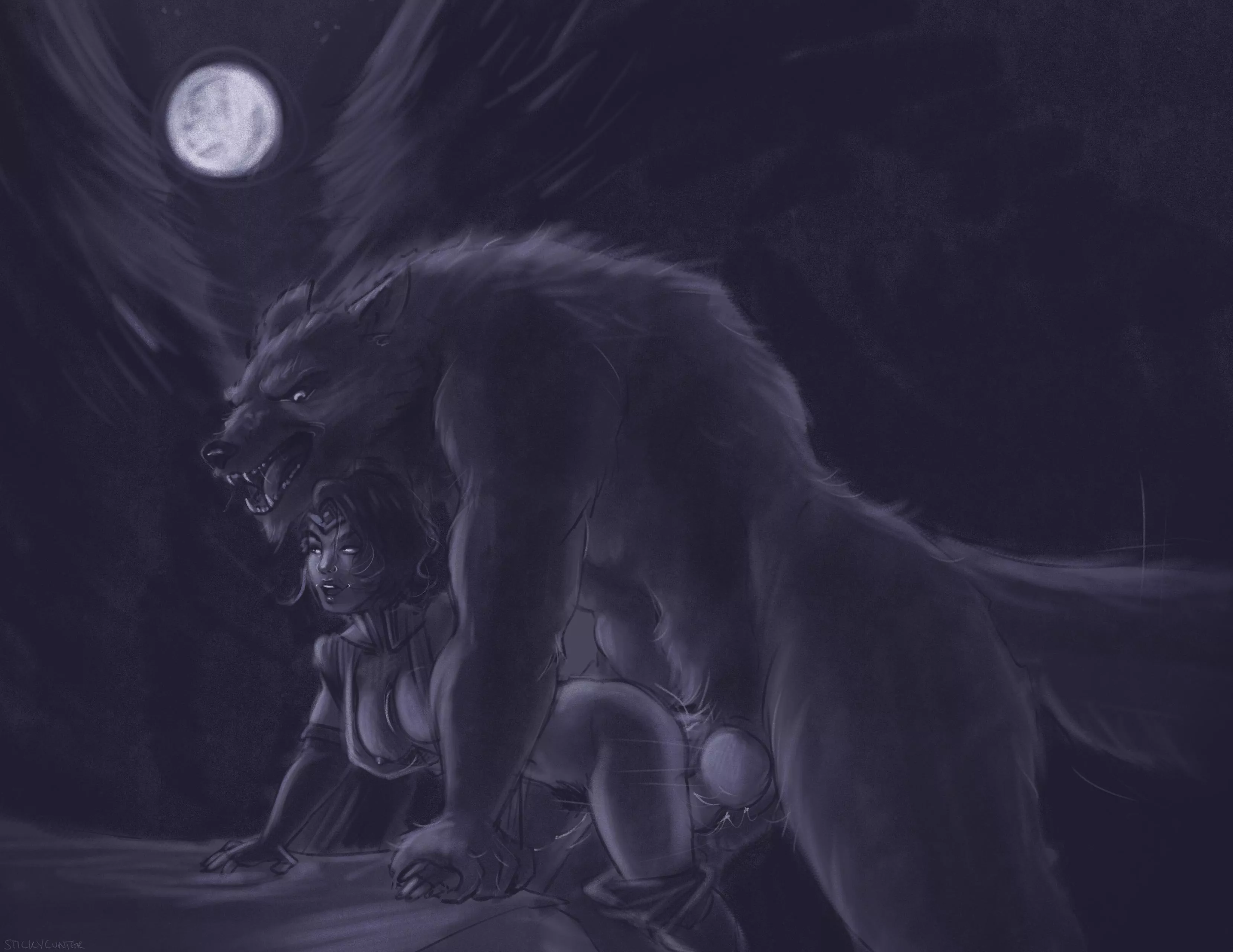 Vivien Reid enjoys some nighttime company (stickycunter) [MTG]