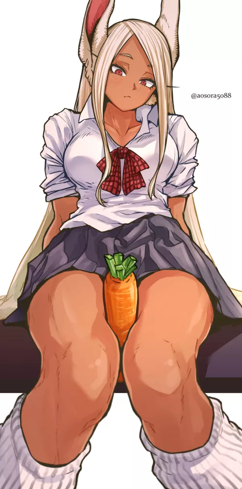 Want to trade places with that carrot (aosora5088)[My Hero Academia]