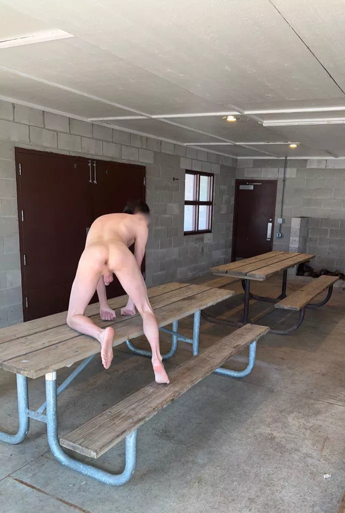 was nervous someone was gonna walk in