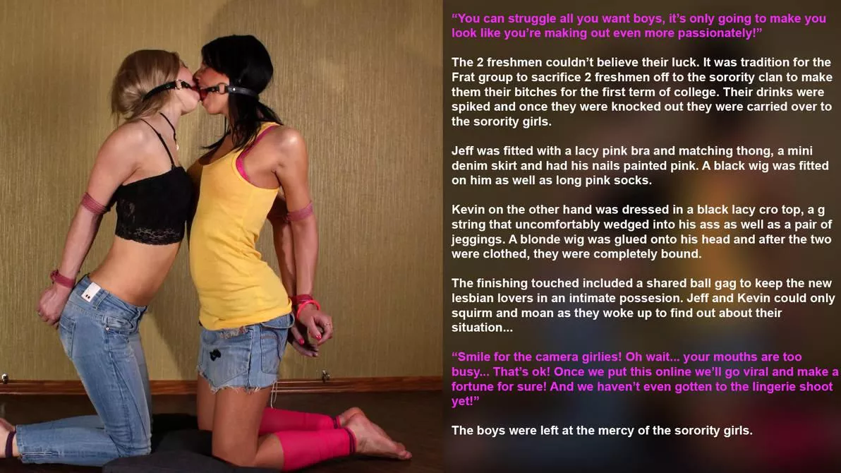 Welcome to the sorority Boys, you are good kissers! 💖💝💋