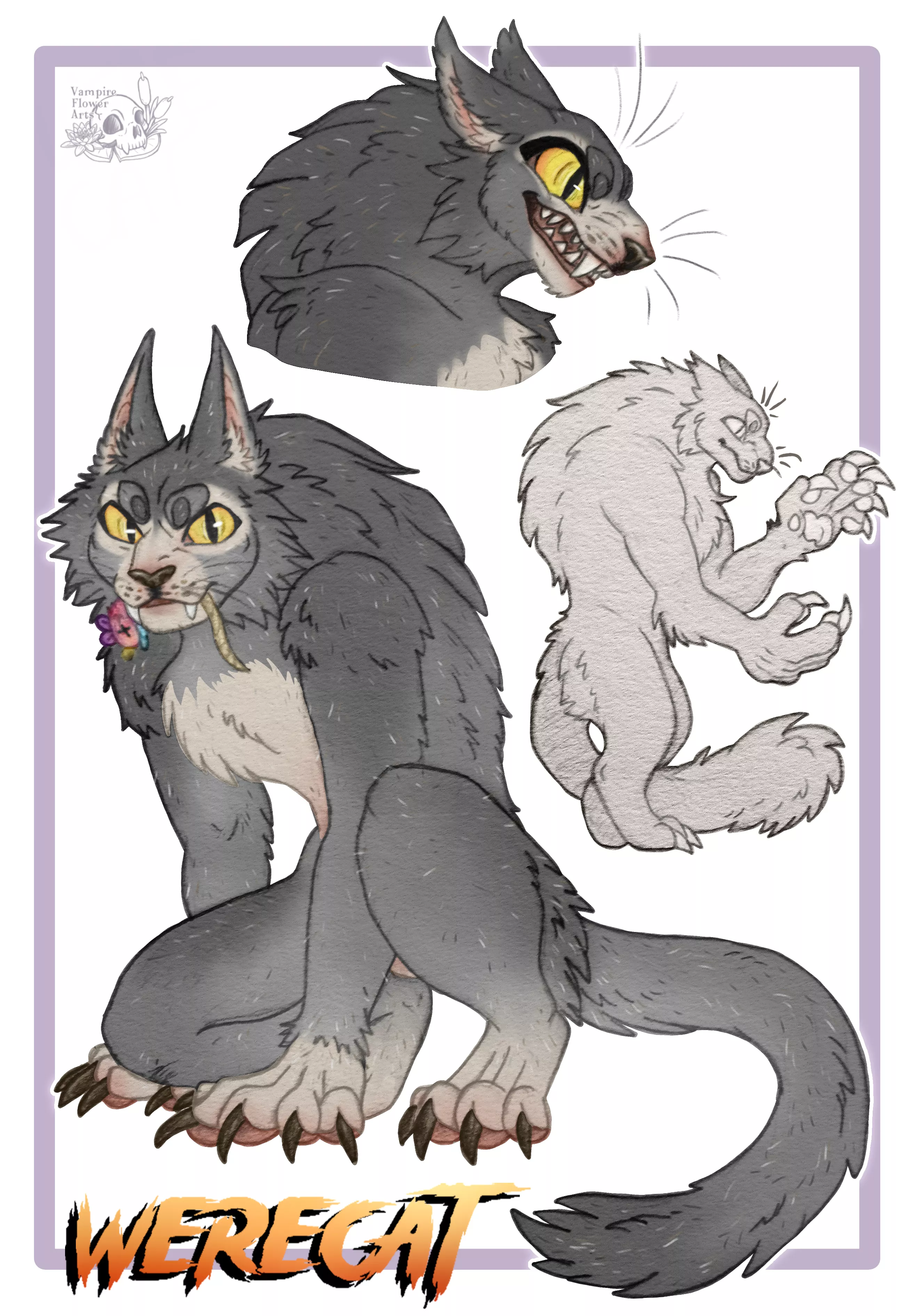 Werecat Doodle - Art @ Me