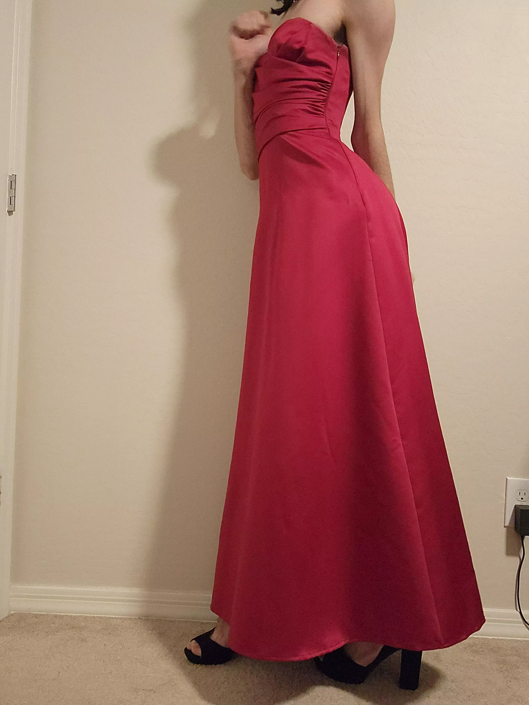 Who's taking me dancing in this?