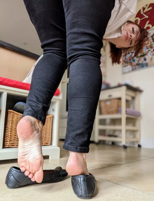 work flats make my feet stinky