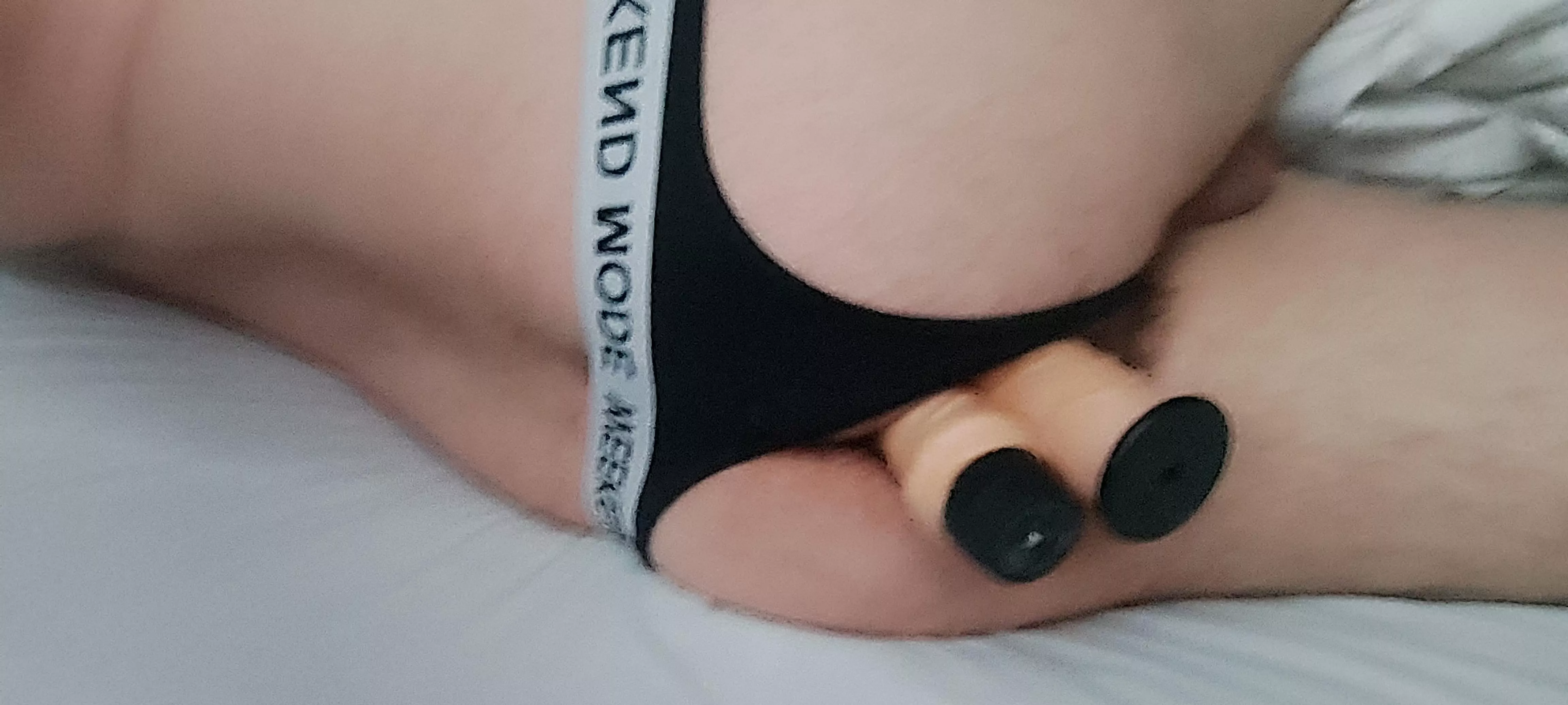 2 huge dildos in my ass