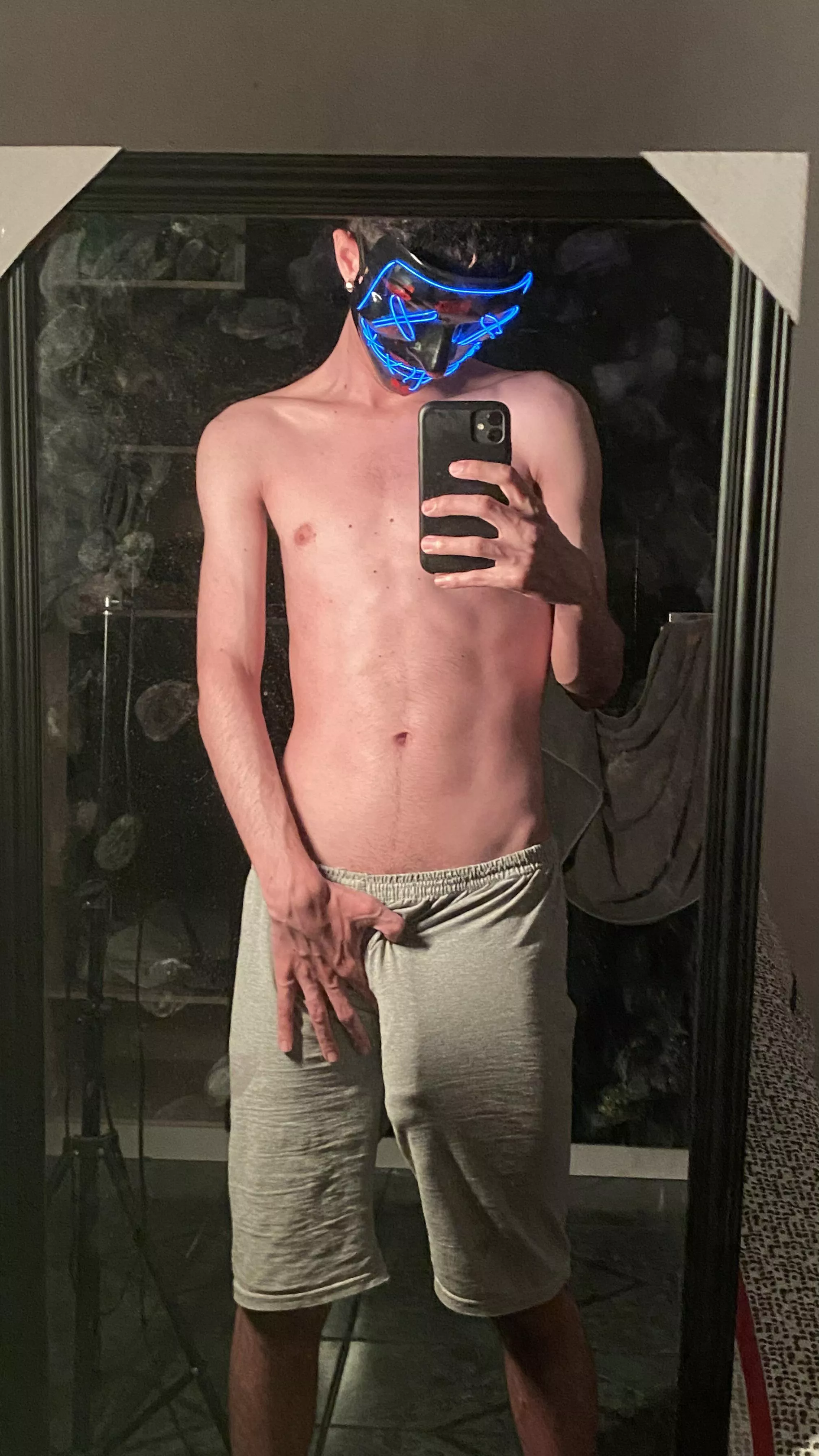 20, do u want see what I have under my short?