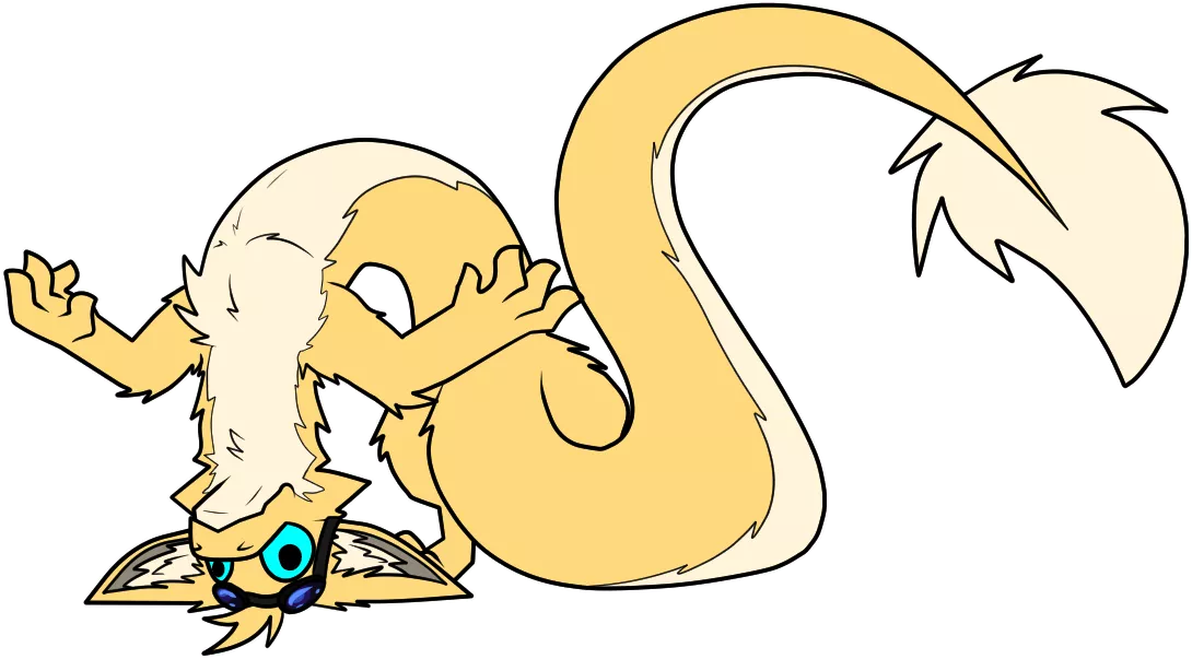 Bend his back like a weasel