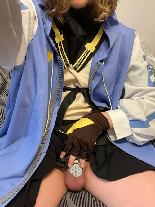 Bridget in chastity!