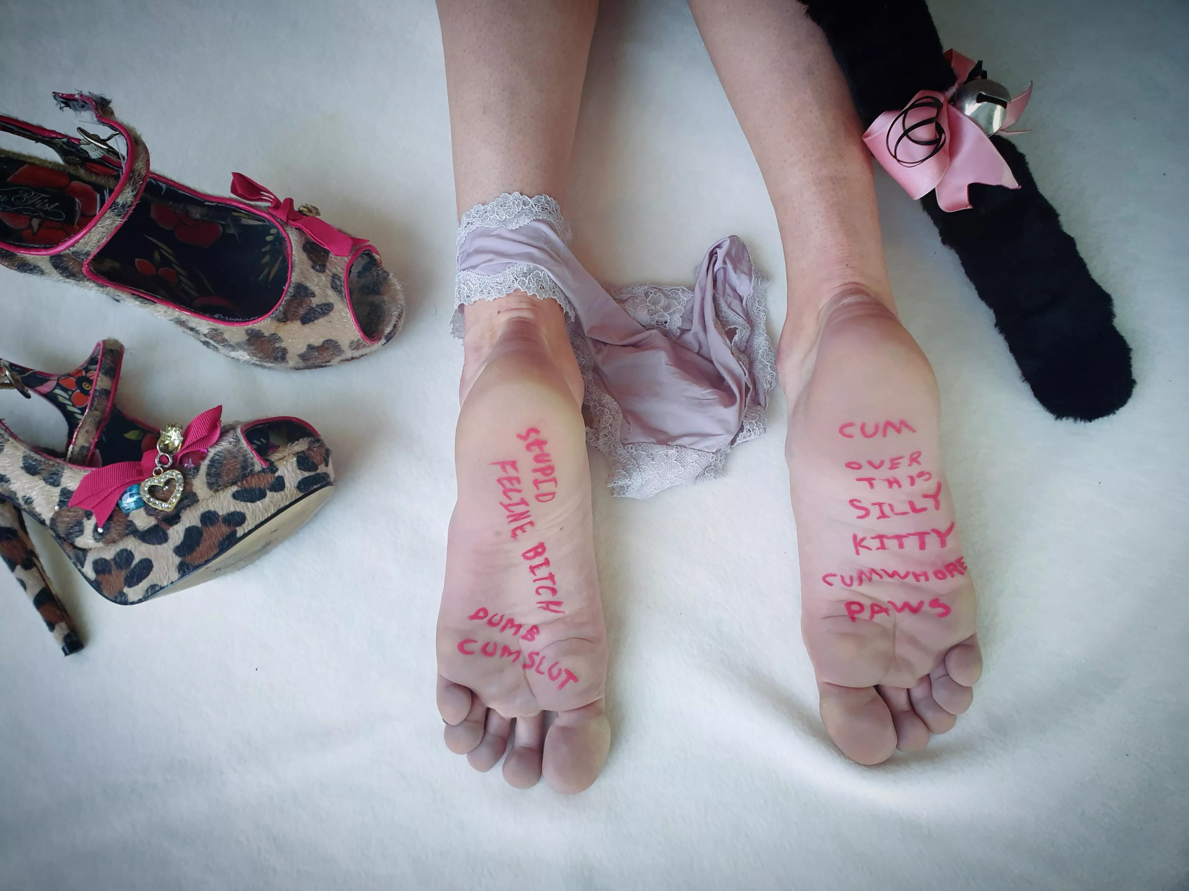 ] Cum over my paws? [