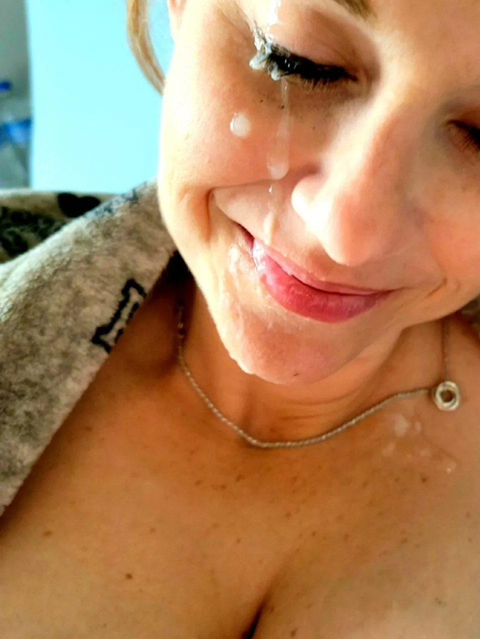 Cum tears of happiness