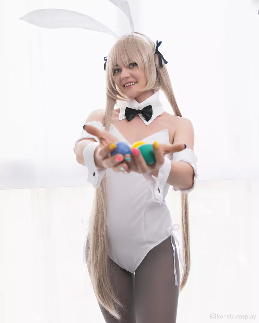 Do you want me to be your Easter bunny? (My Kasugano Sora cosplay, IG: konelli.cosplay)