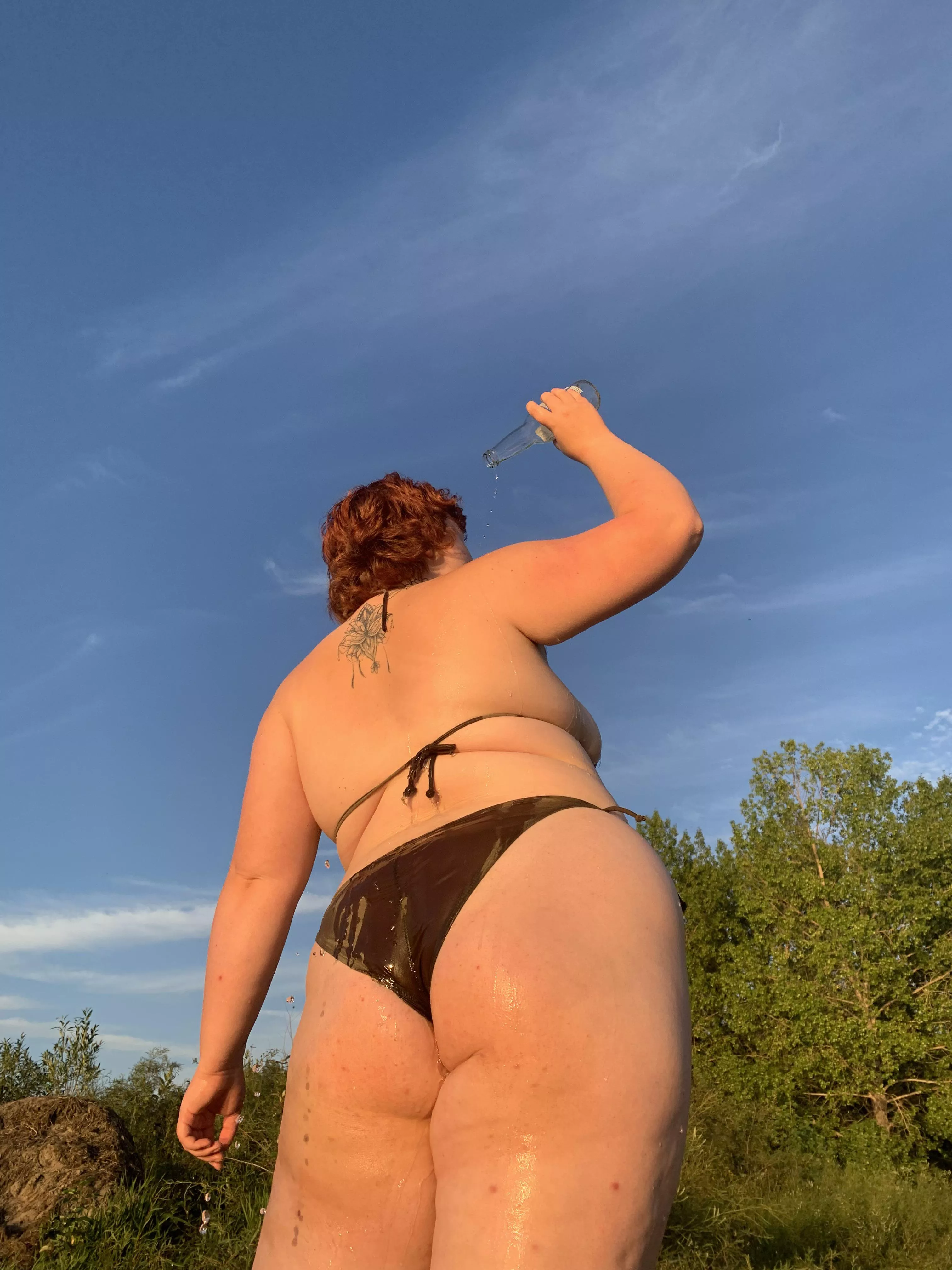 Getting wet last summer [f]
