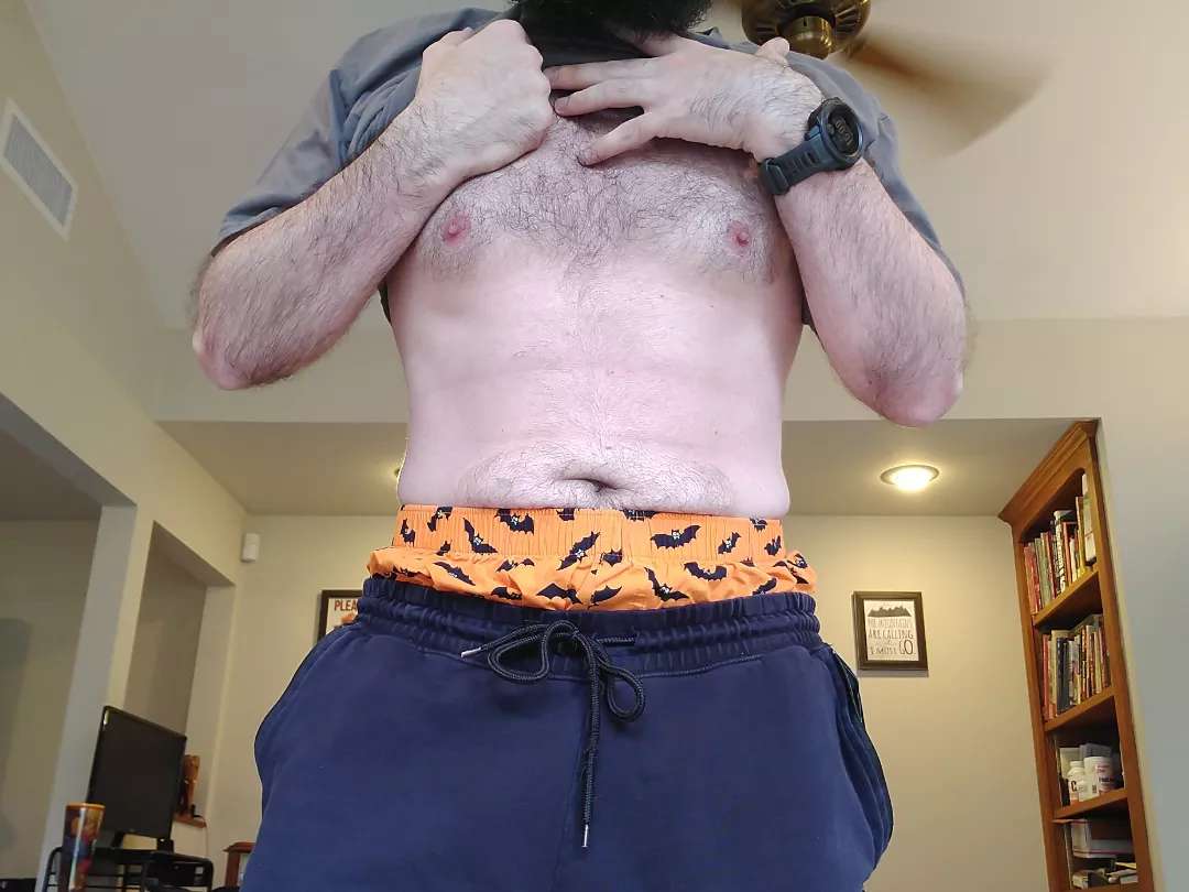 Halloween boxers sag