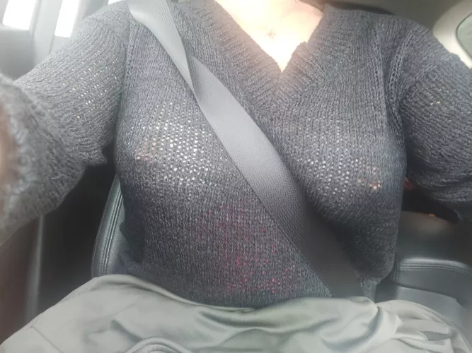 Happy braless Easter from this English milf