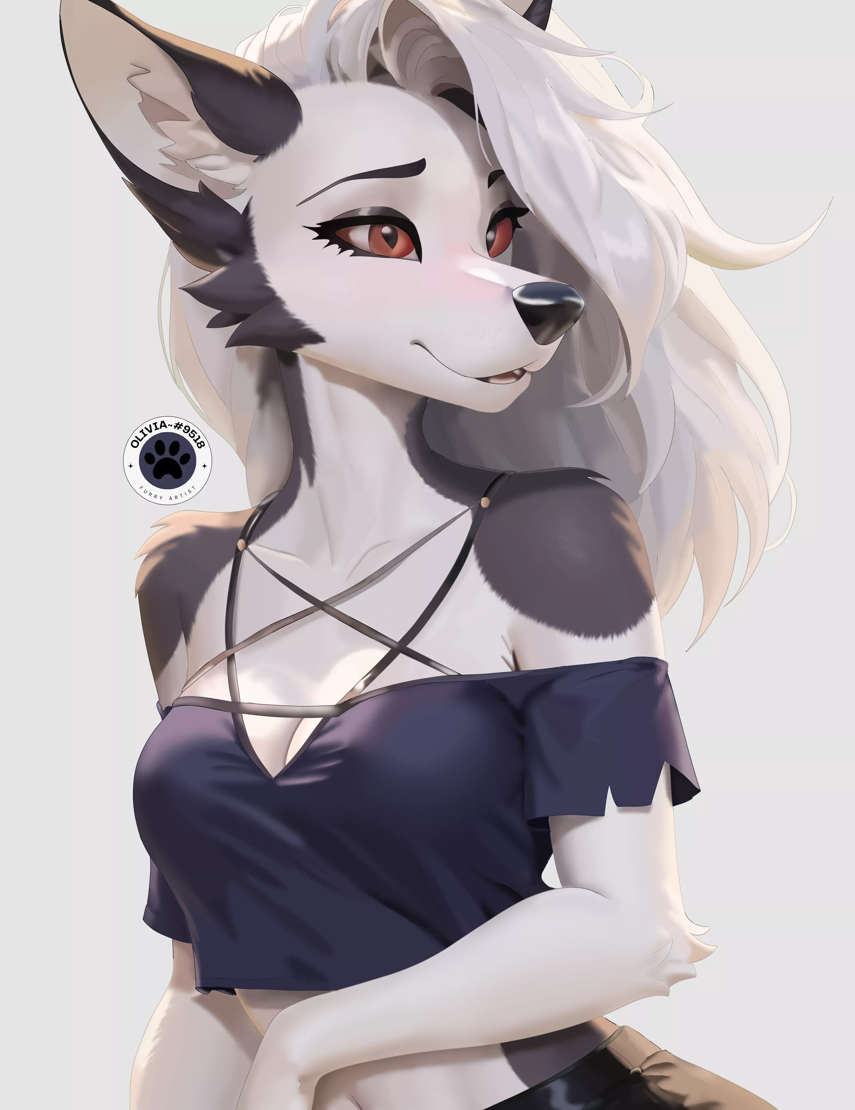 Happy Loona! Art by me. If this gets enough traction I will draw a background!