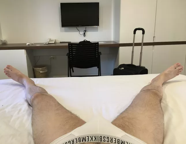 Have white briefs, will travel.