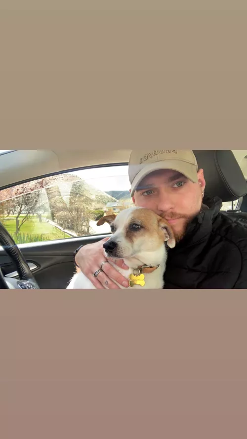 I always feel like I get my heart broke. Puppy cuddles make everything better.