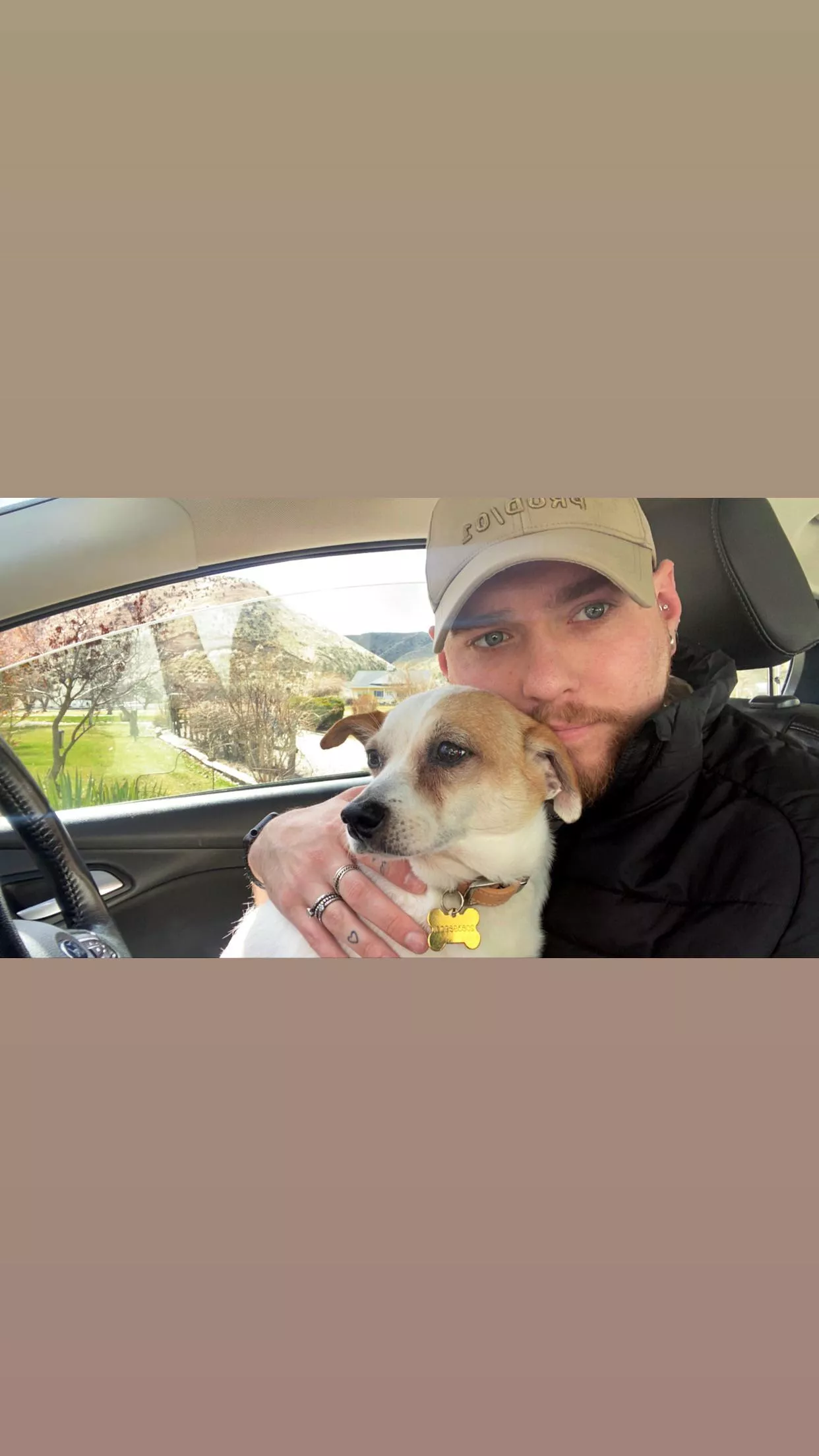 I always feel like I get my heart broke. Puppy cuddles make everything better.