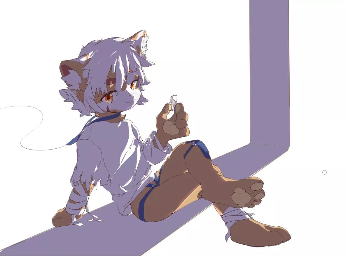 I guess I got some progress from my first paint （？